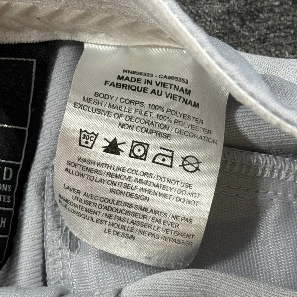 Nike Team Engineered Baseball Pants Gray Navy Blue Piping Mens Size Small